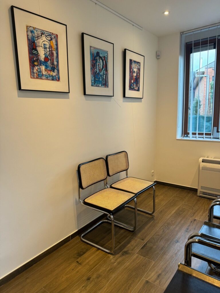 Salle d&rsquo;attente du Cabinet Ambiorix — détail